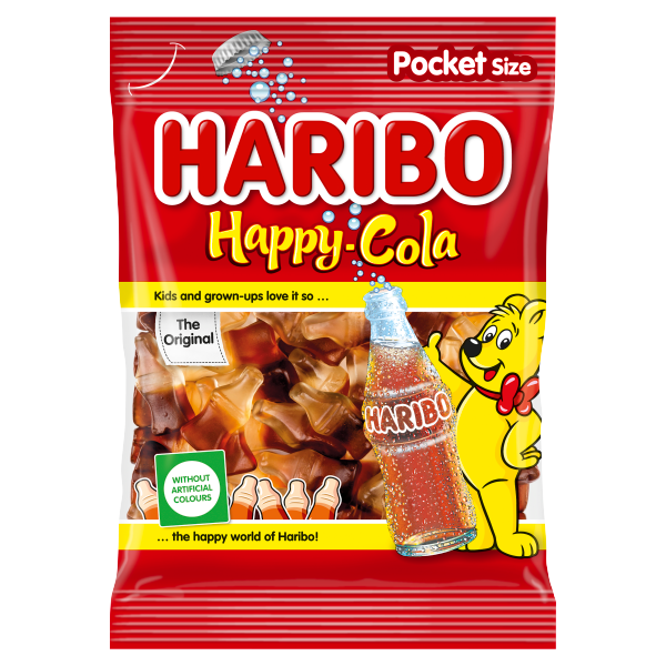Haribo Happy Cola Gumi. 100 g