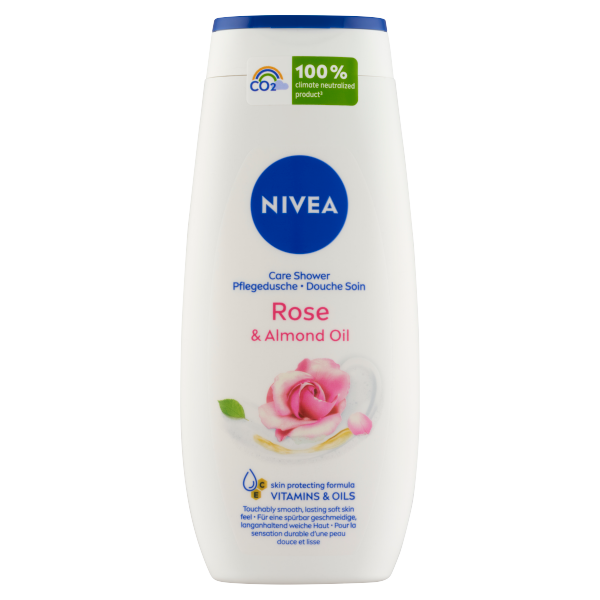 Nivea tusfürdő 250ml Care and Roses