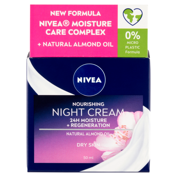 NIVEA E.G.Reg.Éj.Arckrém Sz/É Bőr 50ml k