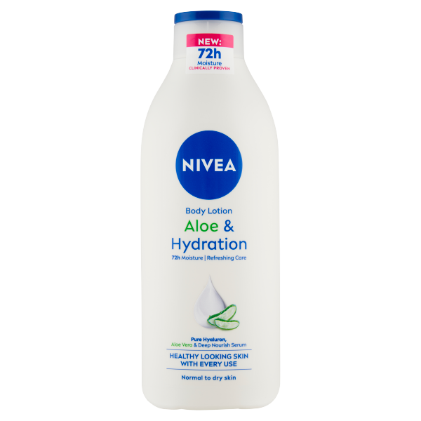 Nivea testápoló tej 400ml Aloe&Hydration