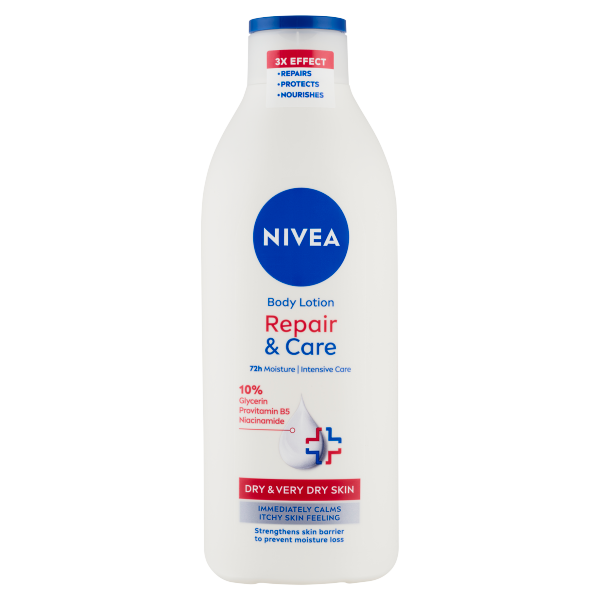 Nivea testápoló 400ml Repair&Care Reg.