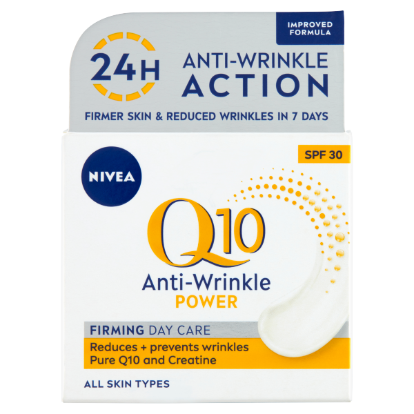 Nivea arckrém 50ml Q10Power Ránct. Nap.