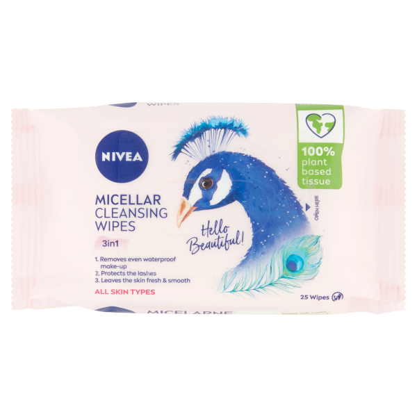 Nivea Arct.Kendő 25db Micellás min.bőr.t.