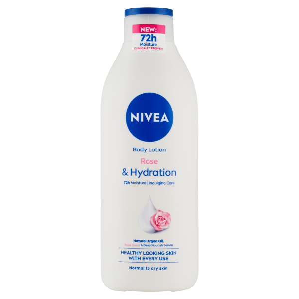 Nivea testápoló tej 400ml RoseTouch
