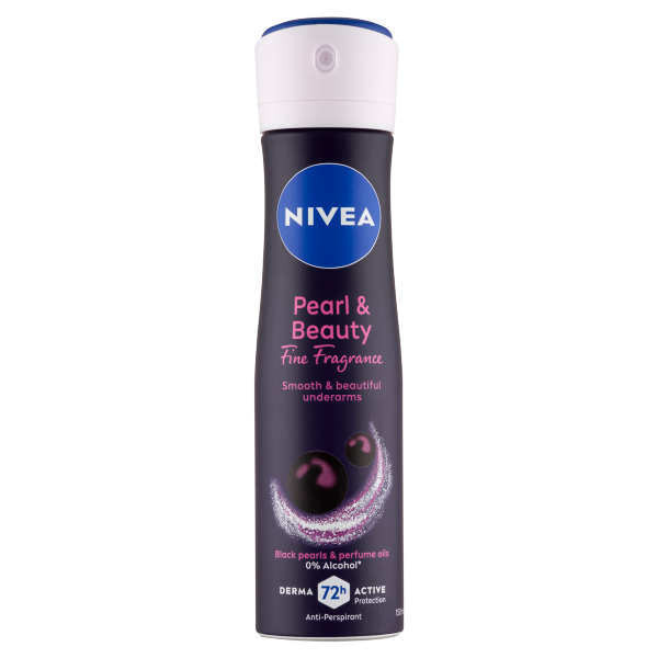 Nivea Deo 150ml Pearl&B. Black Pearl