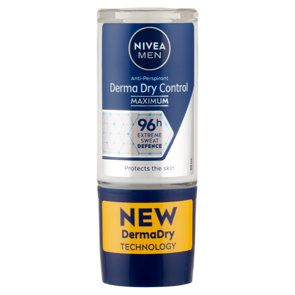 Nivea Men Roll 50ml Derma Dry Control