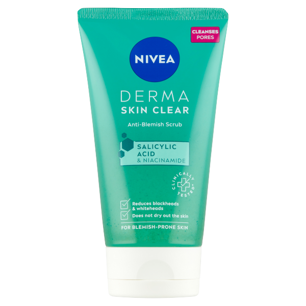 Nivea Bőrradír 150ml Derma Skin Clear