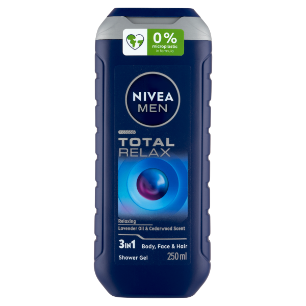 Nivea Men tusfürdő 250ml Total Relax