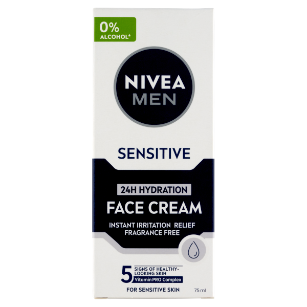 Nivea Men arckrém 75ml Sensitive Hidr.