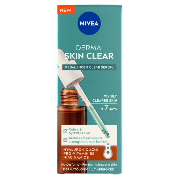 Nivea szérum 30ml D.S.Clear Kiegy.&Tiszt.