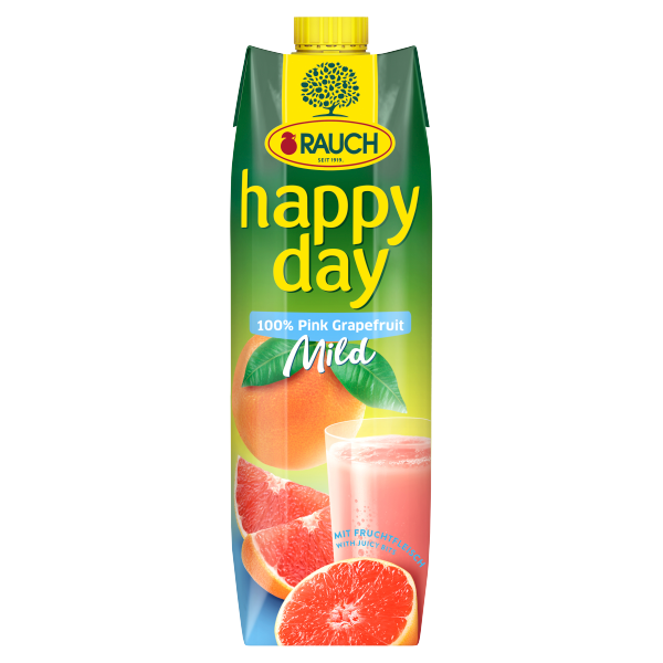 Happy Day Pink Grapefruit Mild 100 % 1 L