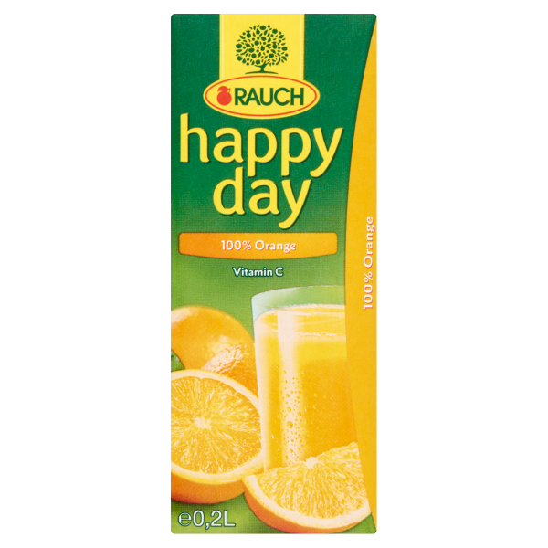 Happy Day Narancs 100 % 0.2 L