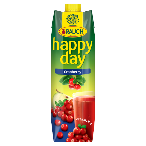 Happy Day Vörösáfonya 30 % 1 L