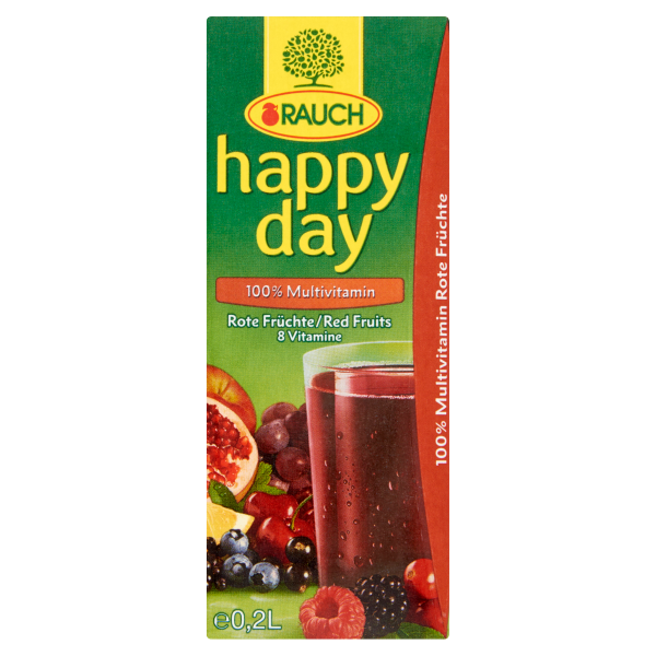 Happy Day Piros Multivitamin 100 % 0.2 L
