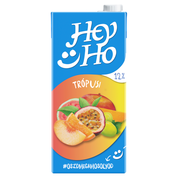 Hey-Ho Trópusi gyümölcsök 12 % 1 L