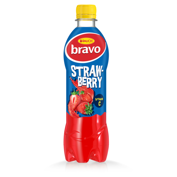 Bravo Sunny Strawberry 5 % 0.5 L PET DRS