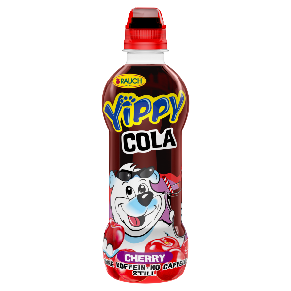 Yippy Cola Cherry 5 % 0.33 L PET DRS