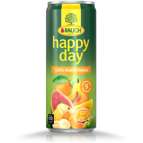 Happy Day Multivitamin 100 % 0.33 L dobozos DRS