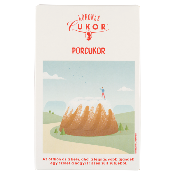 KORONÁS PORCUKOR dobozos 0,5KG