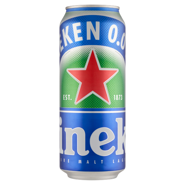 Heineken 0.0% 0.5 L dobozos DRS