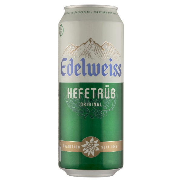 Edelweiss Hefetrüb 0.5 L dobozos DRS