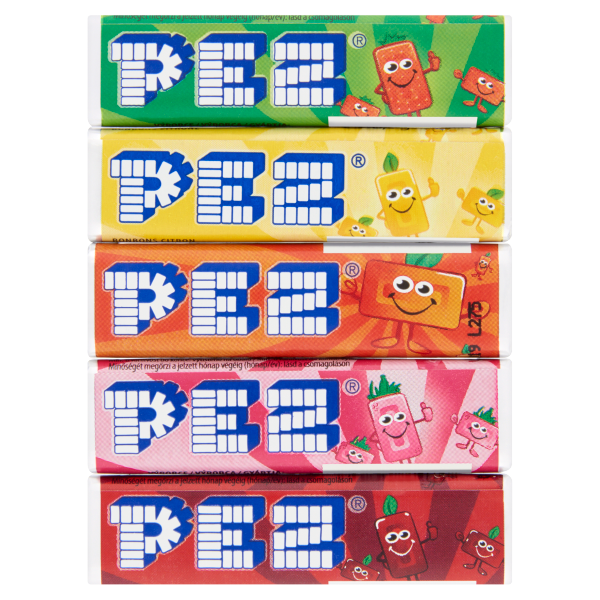 PEZ gyümölcsös utántöltő vegyes refill 8,5g /100/