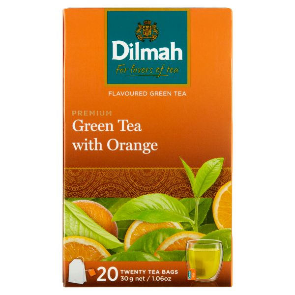 Dilmah Green Tea with Orange  20*1,5g