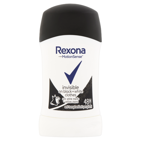 Rexona stift 50ml Invisible B&W