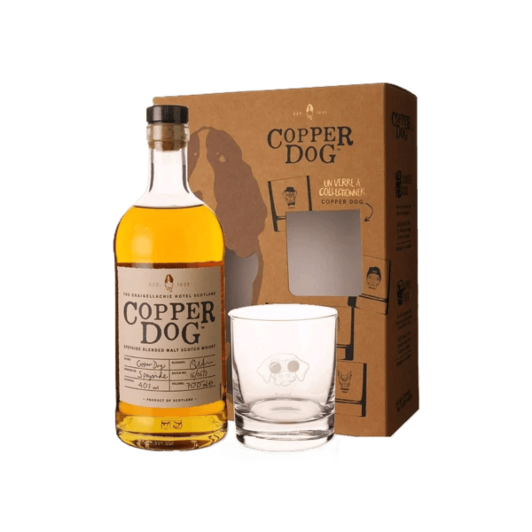 Copper Dog Whisky 0.7 L + pohár PDD