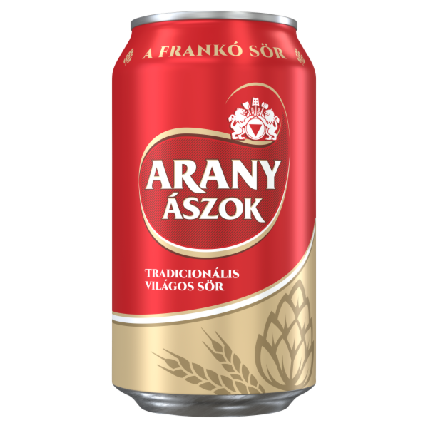 Arany Ászok 0.33 L dobozos DRS