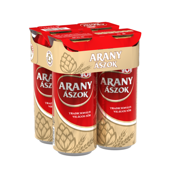Arany Ászok MP 4 x 0.5 L dobozos DRS