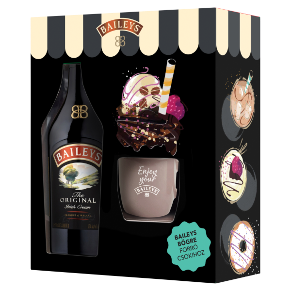 Bailey's 0.7 L + forró csokis bögre PDD DRS