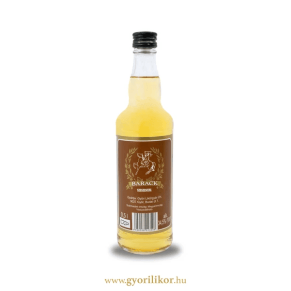Győri Barack ízű szeszesital 34.5 % 0.5 L