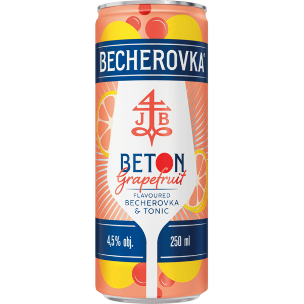 Becherovka Beton Grape 0.25 L dobozos DRS