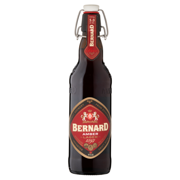 Bernard Amber Lager 0.5 L palackos