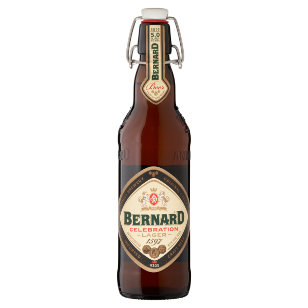 Bernard Celebration Lager 0.5 L palackos