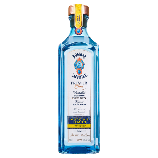 Bombay Sapphire Premier Cru Murcian Lemon London Dry gin 0.7 L