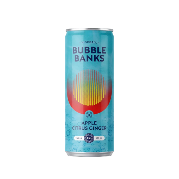 Bubble Banks Alma-Citrus-Gyömbér 0.25 L dobozos DRS