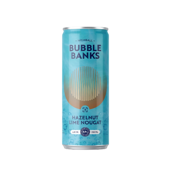 Bubble Banks Törökmogyoró-Nugát-Lime 0.25 L dobozos DRS