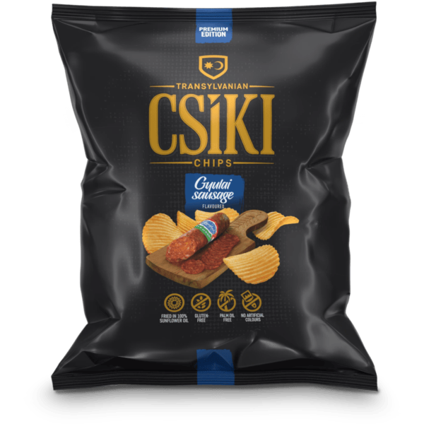 Csíki Chips Premium Gyulai 60 g