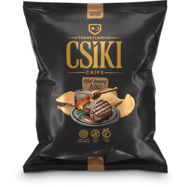 Csíki Chips Premium Hot Honey BBQ 60 g