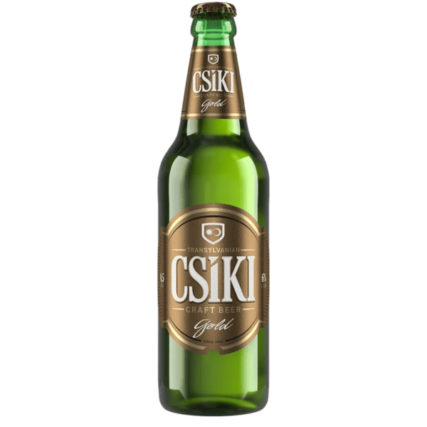 Csíki Craft Beer Gold 0.5 L palackos