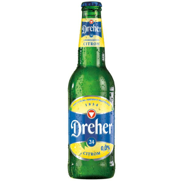 Dreher 24 Citrom 0.33 L palackos
