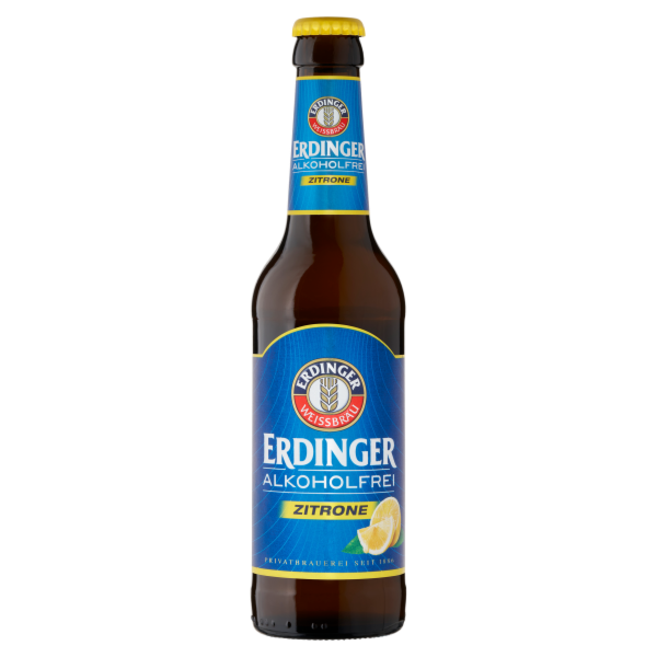 Erdinger Lemon Alkoholmentes 0.33 L palackos