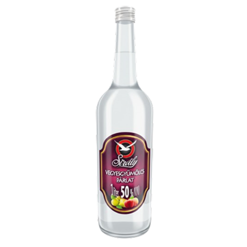 Sirály vegyes gyümölcspárlat 50 % 1 L DRS