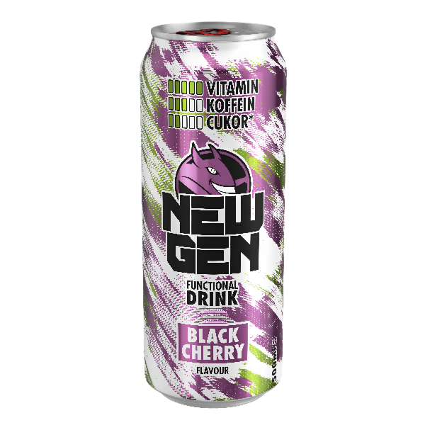 Hell New Gen Black Cherry 0.5 L dobozos DRS