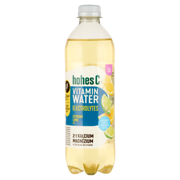 HohesC Vitaminvíz Elektrolit Citrom-Lime 0.5 L PET DRS
