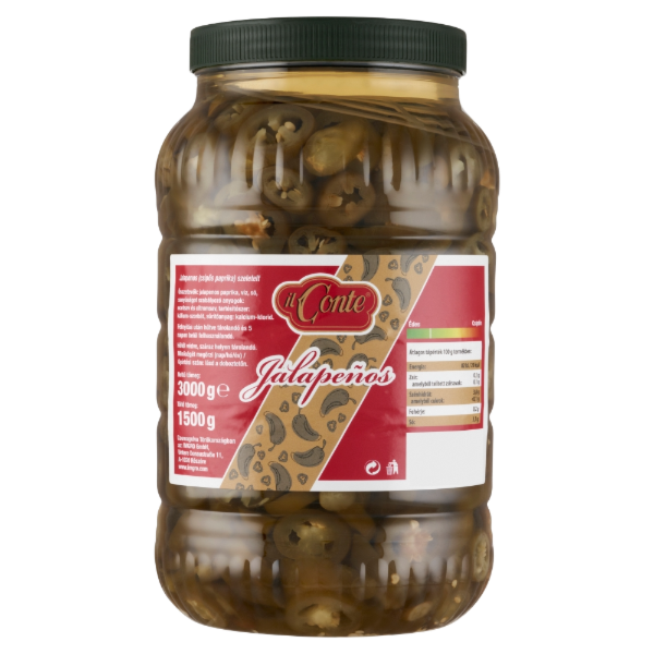 Jalapeno szeletelt 2900gr
