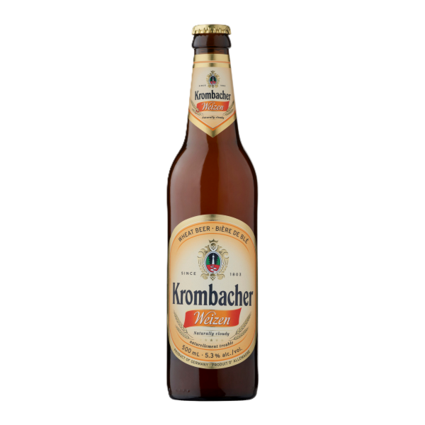Krombacher Weizen 0.5 L palackos DRS