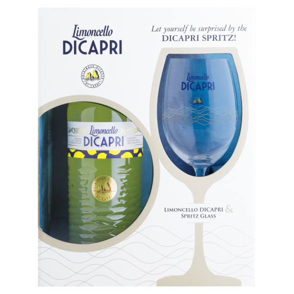 Limoncello di Capri 0.7 L + pohár PDD DRS